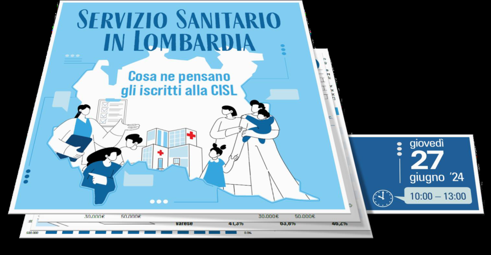Servizio sanitario in Lombardia: cosa ne pensano gli iscritti alla Cisl