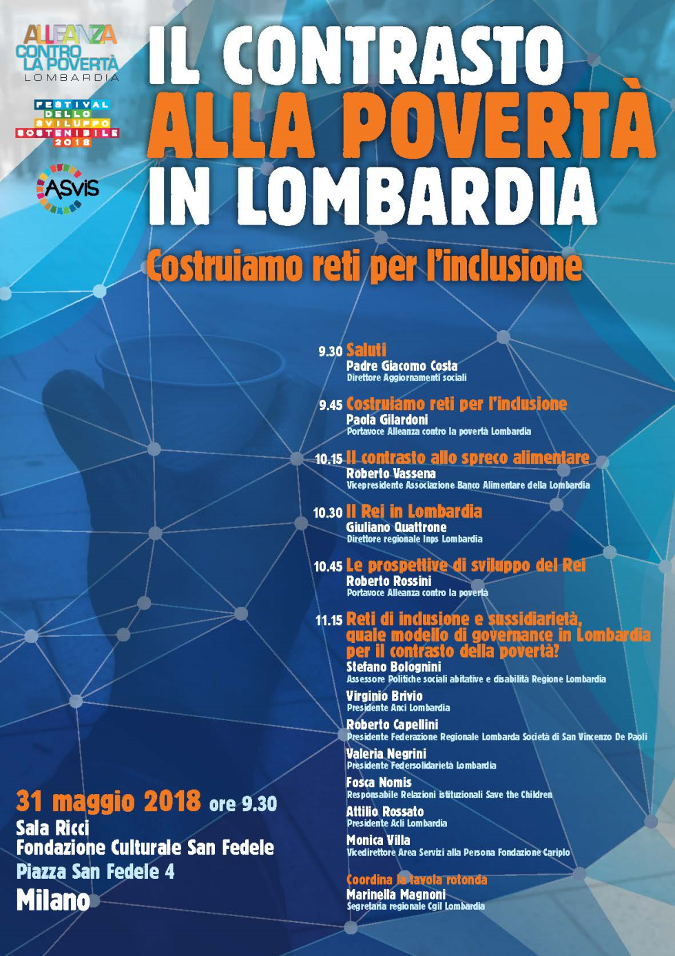 Il Contrasto Alla Povertà In Lombardia. | FNP CISL Lombardia