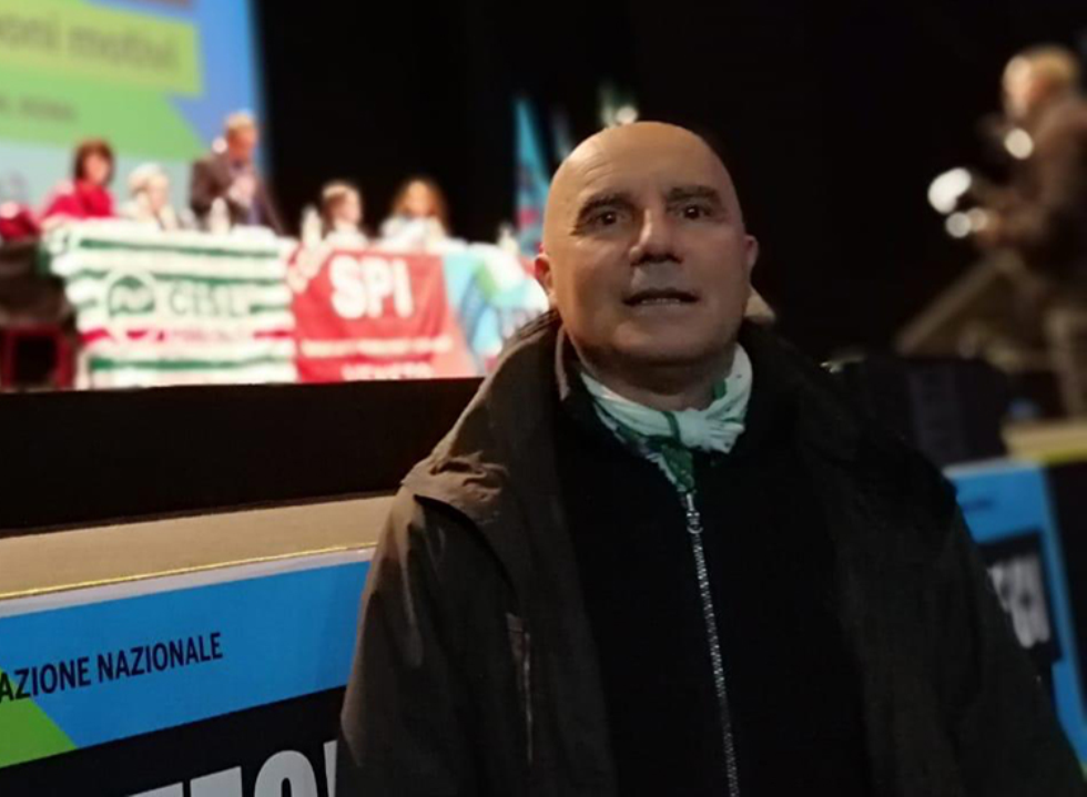 Emilio Didonè all’assemblea unitaria di Padova il 9 maggio 2019